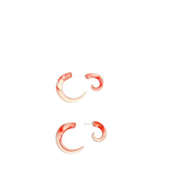 Set Of 4 Pairs Of Fake Guage Earrings In Assorted Colors Resin Material For Wome - Picture 3 of 6